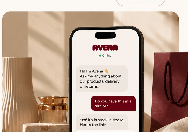 Curated products displayed in a warm, premium online shopping setting